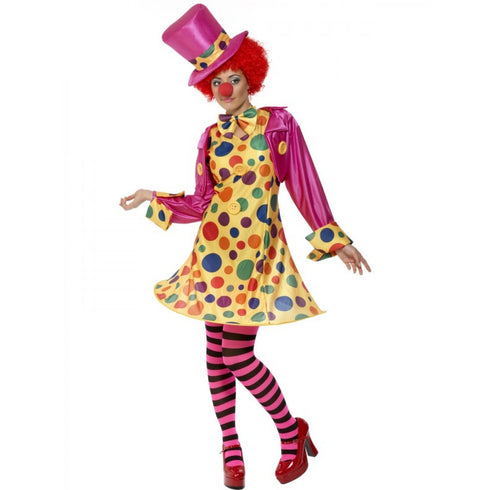 Cirque Sinister Clown Lady Costume
